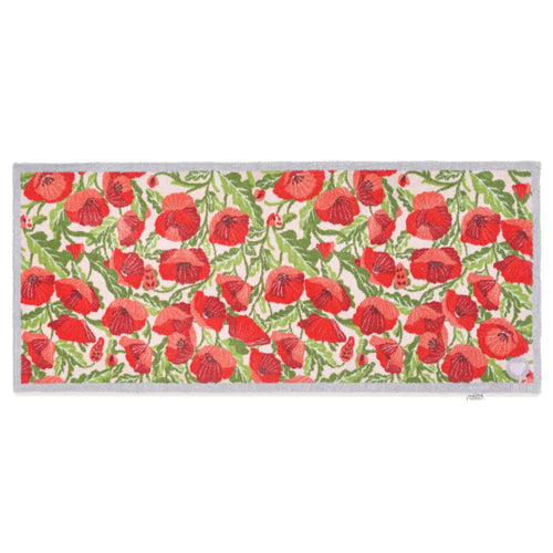 Poppies Galore Washable Doormat