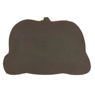 Discover the Pumpkin Halloween Coir Doormat in Orange- a coir mat with a graphic pumpkin design.
