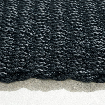 Outdoor Rope Mat Navy Blue