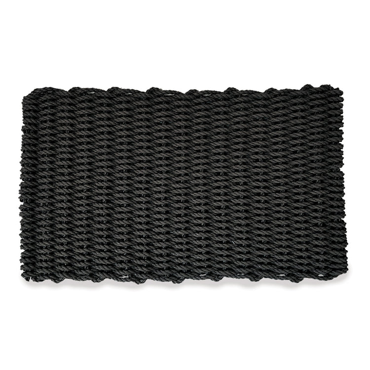 Outdoor Rope Mat Black