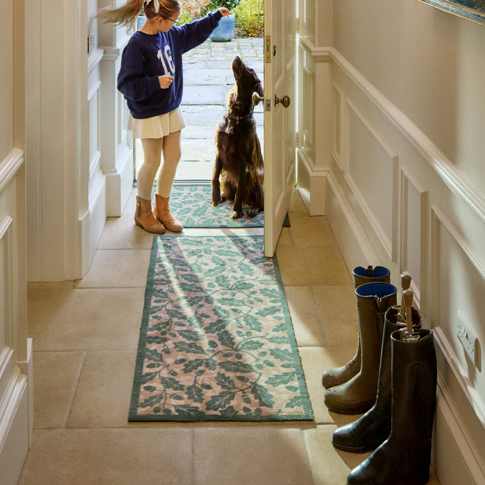 Royal Oak Beige & Green Doormat 4