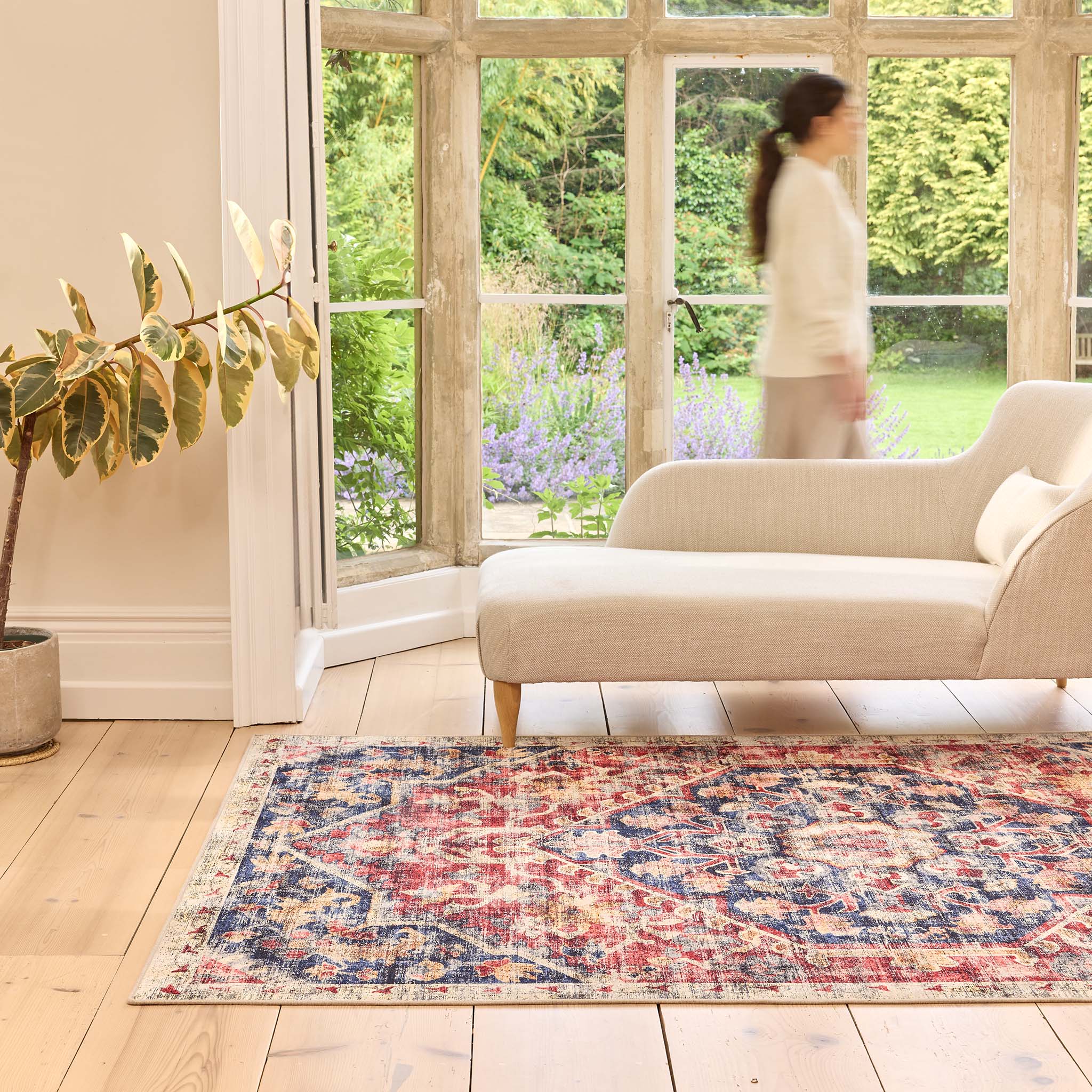Hug Rug Royal Heritage Washable Area Rug