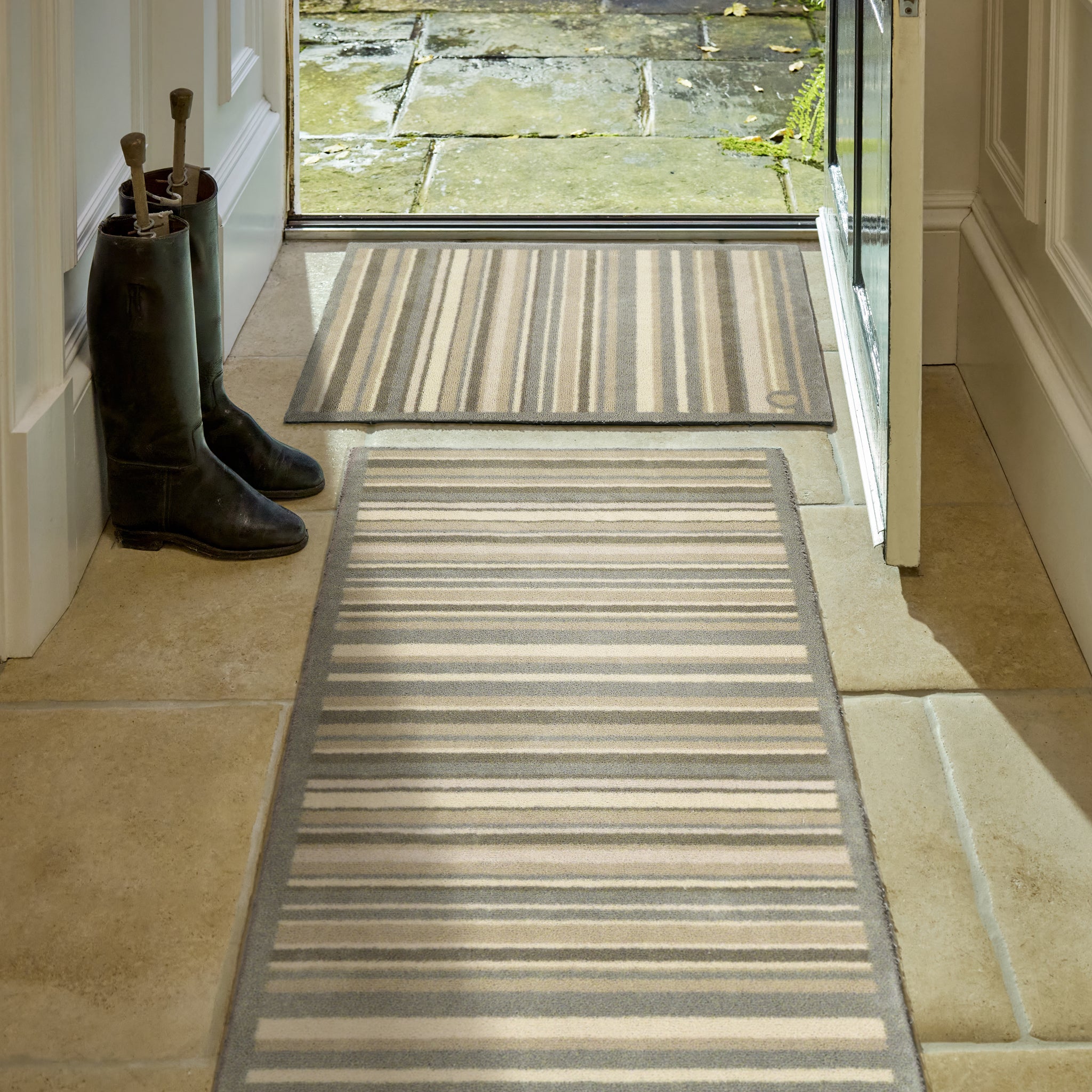 Sage stripe
