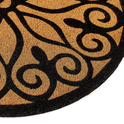 Scroll Coir Doormat 4