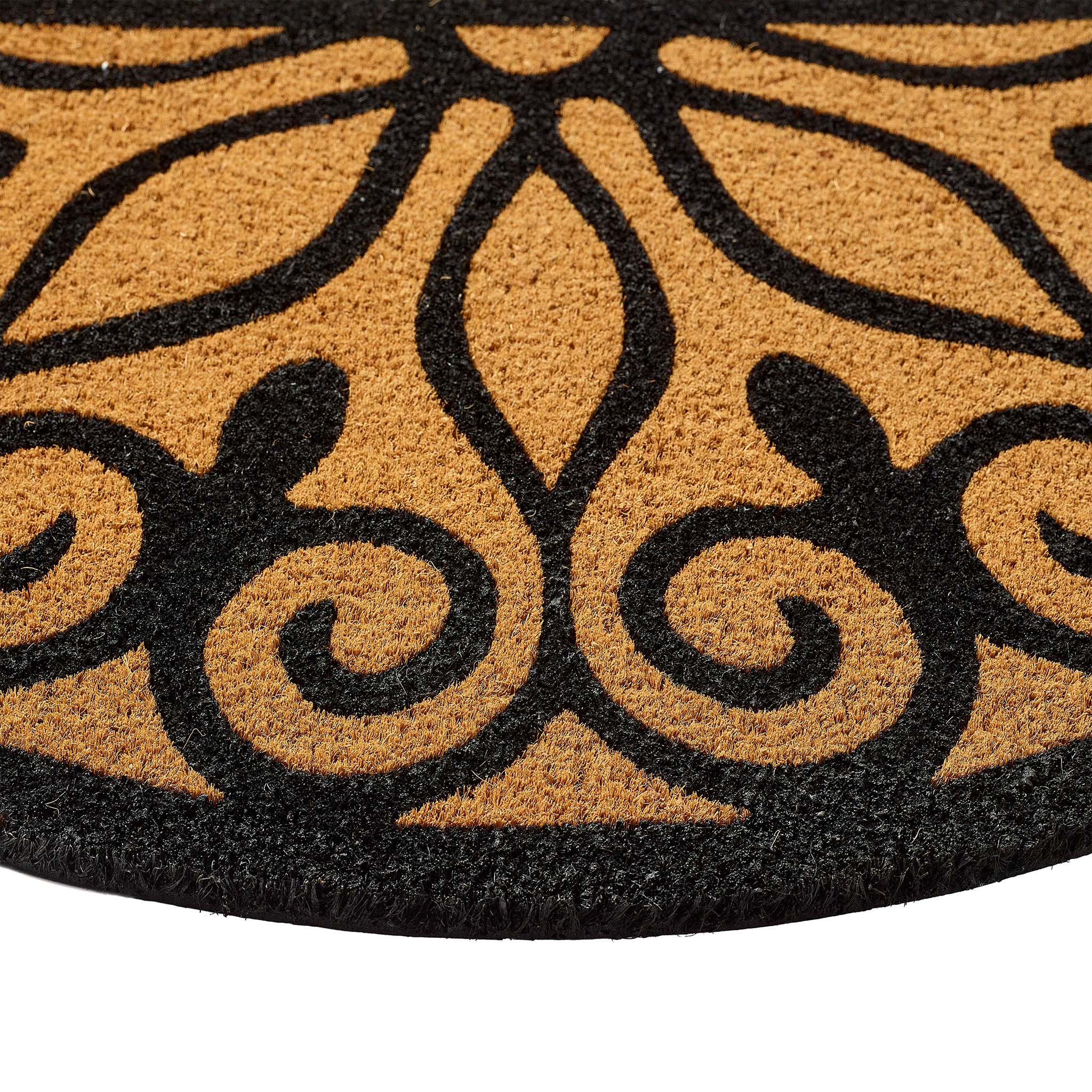 Scroll Coir Doormat 3