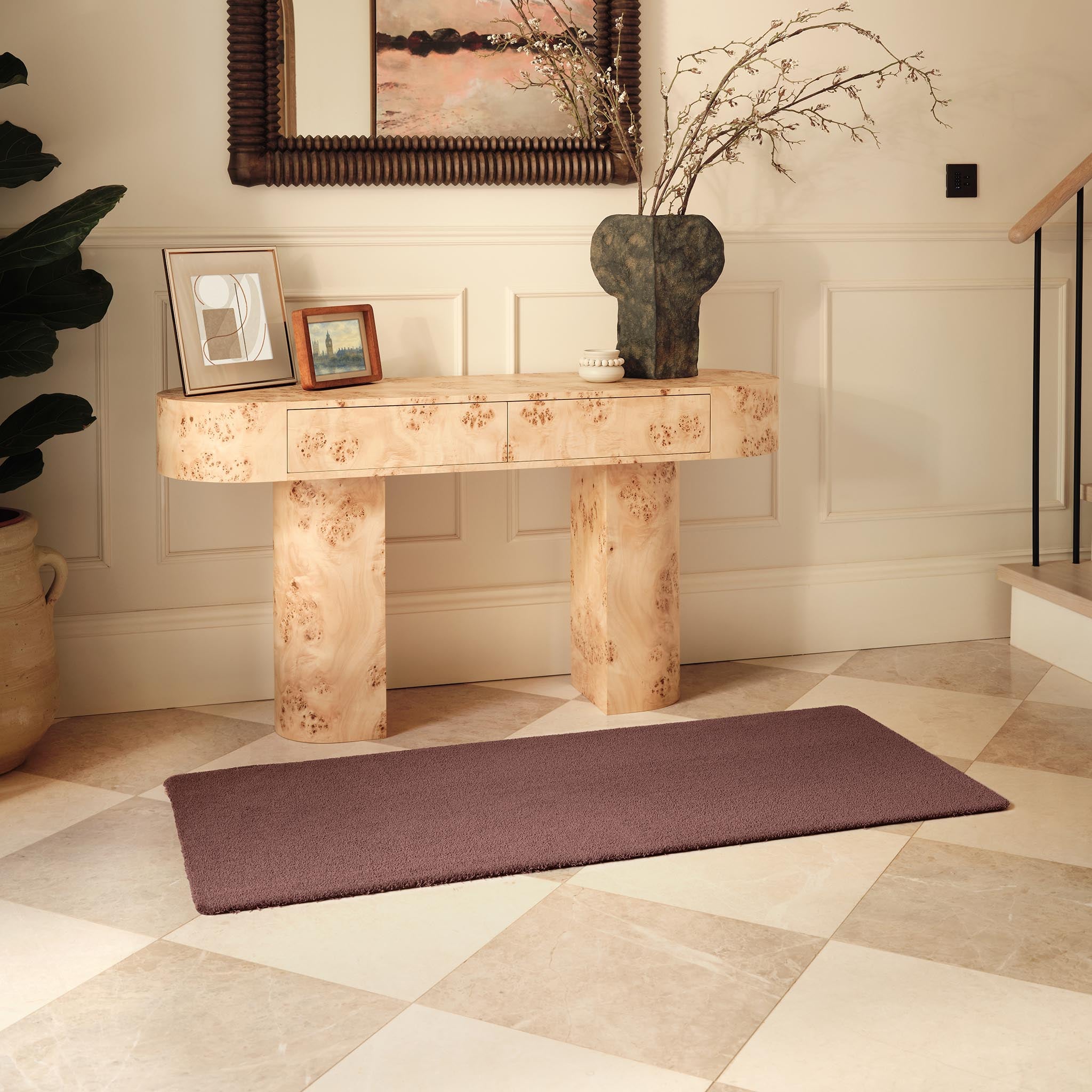 Sense - Rose Washable Doormat