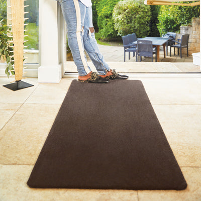 Sense - Clove Brown Washable Doormat 4