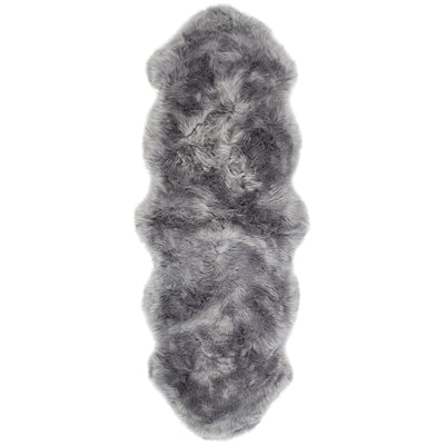 Genuine Sheepskin Rug Grey 10