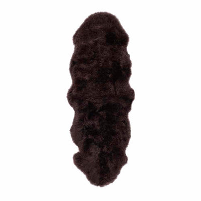 Genuine Sheepskin Rug Chocolate 4