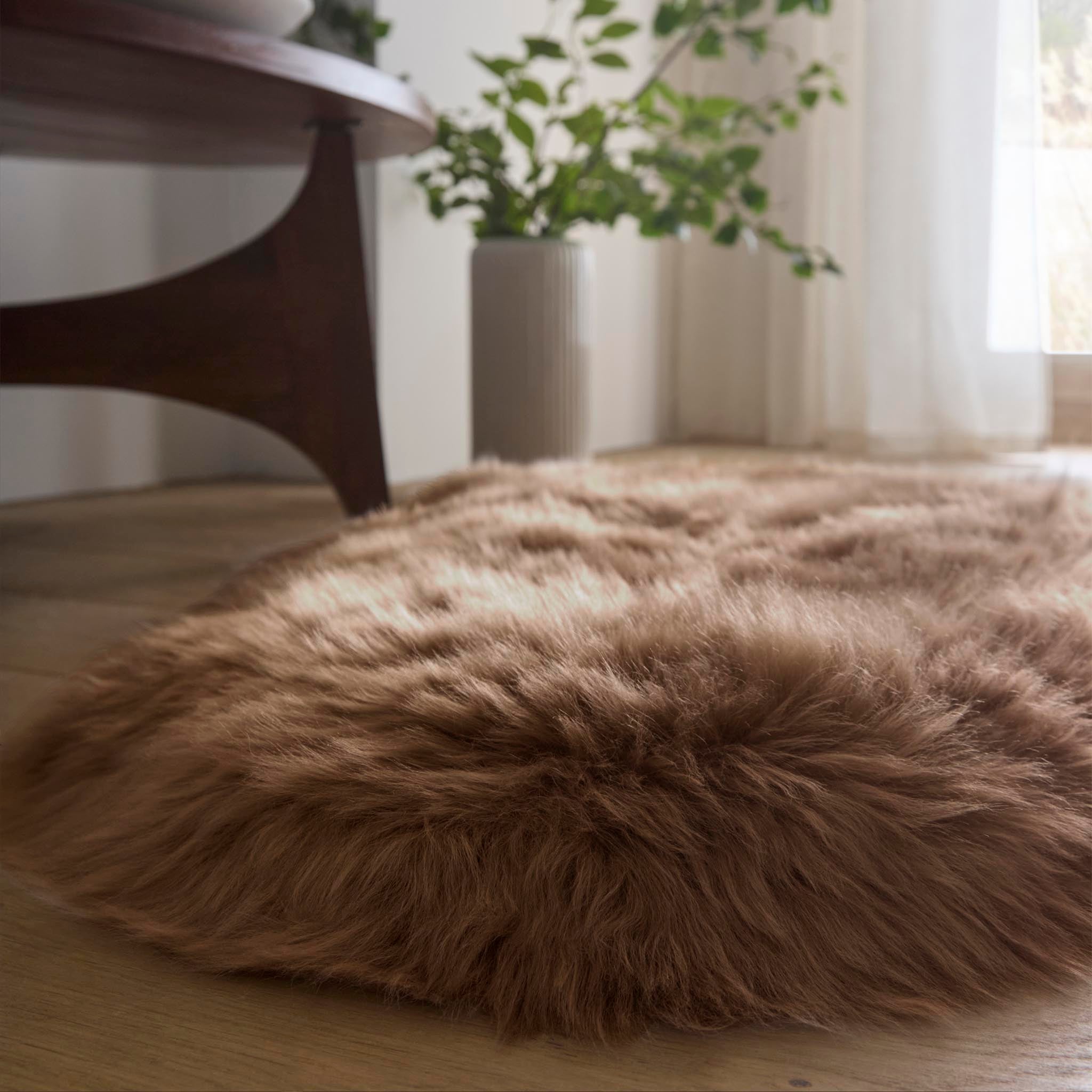 Genuine Sheepskin Rug Mink 4