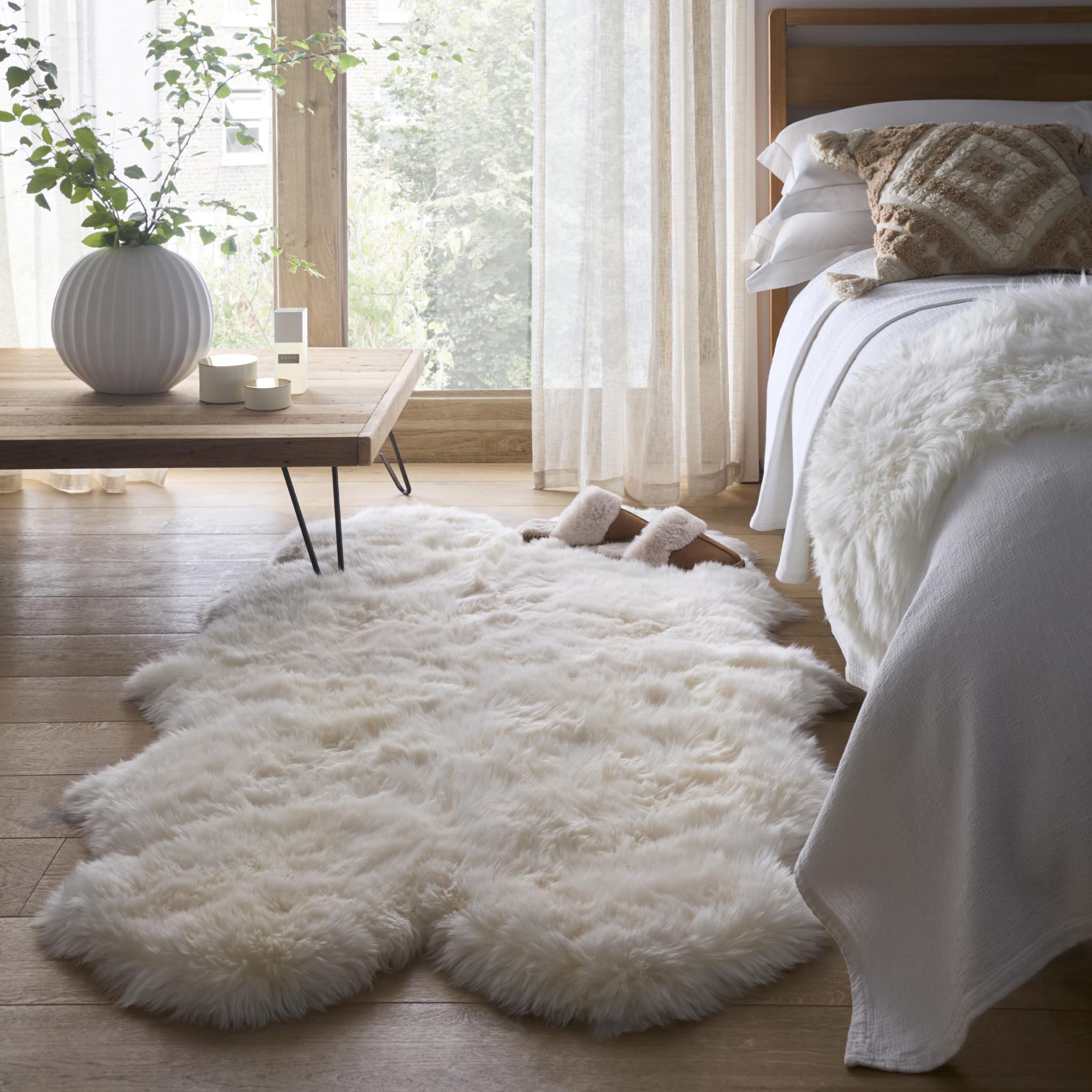 Genuine Sheepskin Rug Natural 3