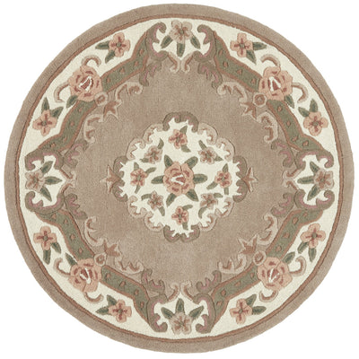 Shensi Aubusson Rug in Beige 6