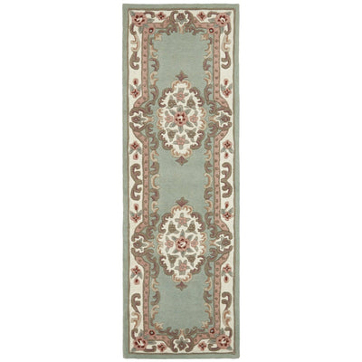 Shensi Aubusson Runner in Green 4