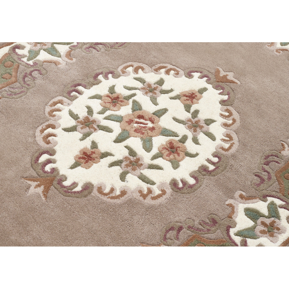 Shensi Aubusson Rug in Beige 4