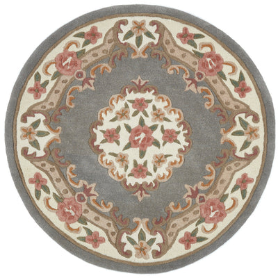Shensi Aubusson Rug in Grey 2