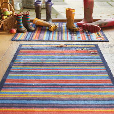 Stripe 85 Multi Washable Doormat