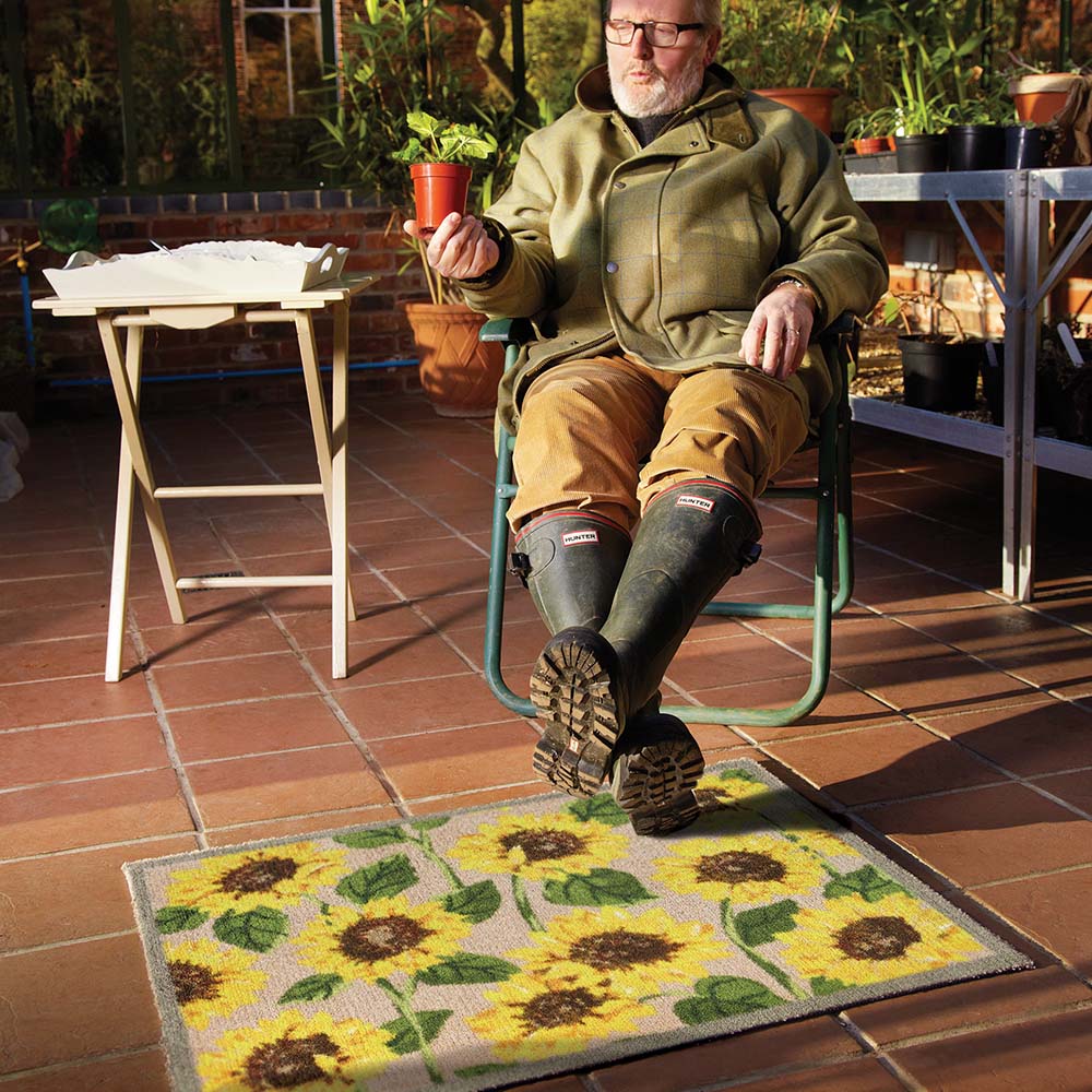 Sunflowers 1 Washable Doormat 4