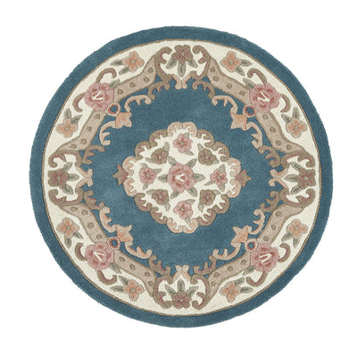 Shensi Aubusson Rug in Blue 4
