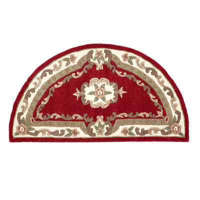 Shensi Aubusson Rug in Wine 4