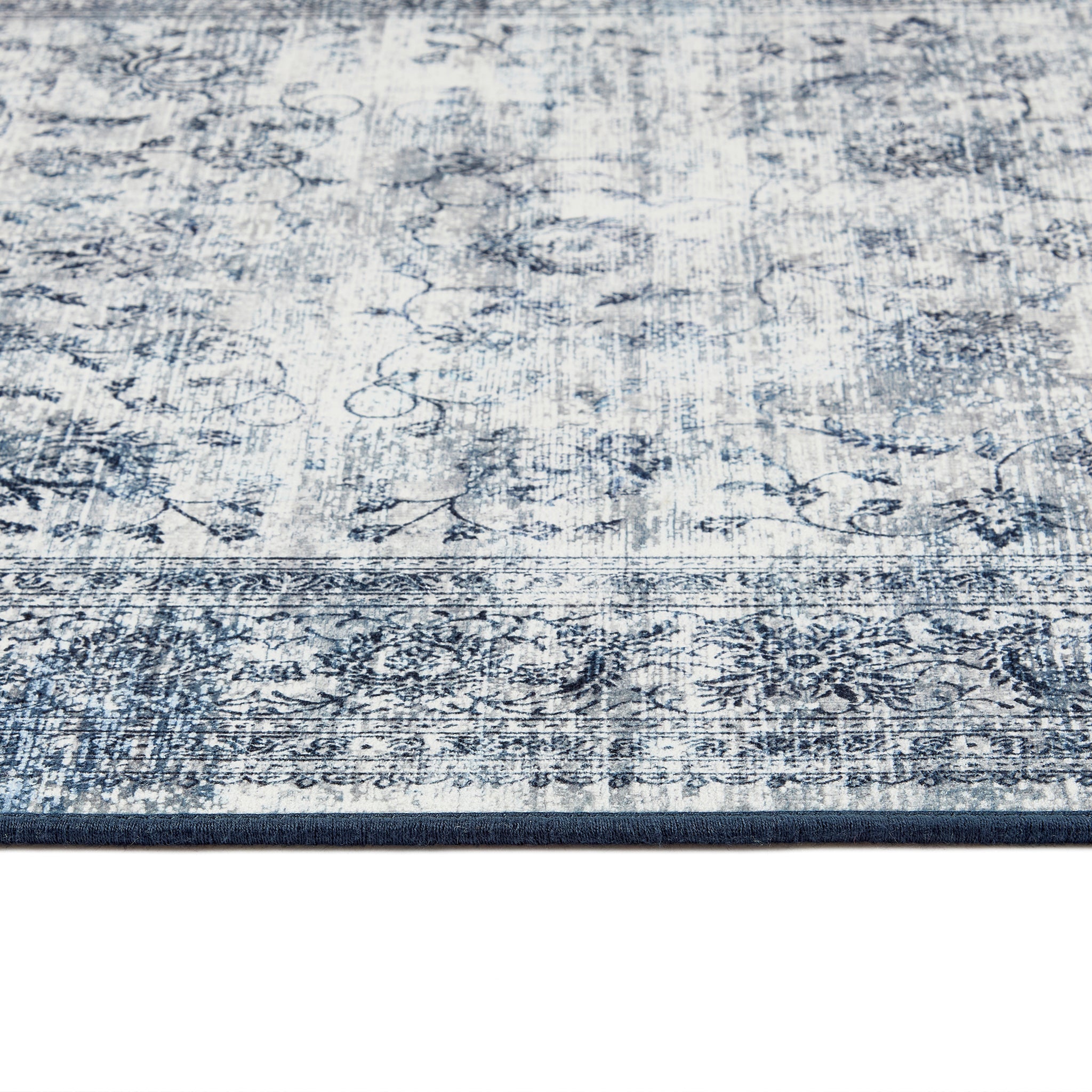 Hug Rug Vintage Imperial Washable Rug Texture Close Up