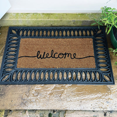 Coir Insert Welcome Doormat 2