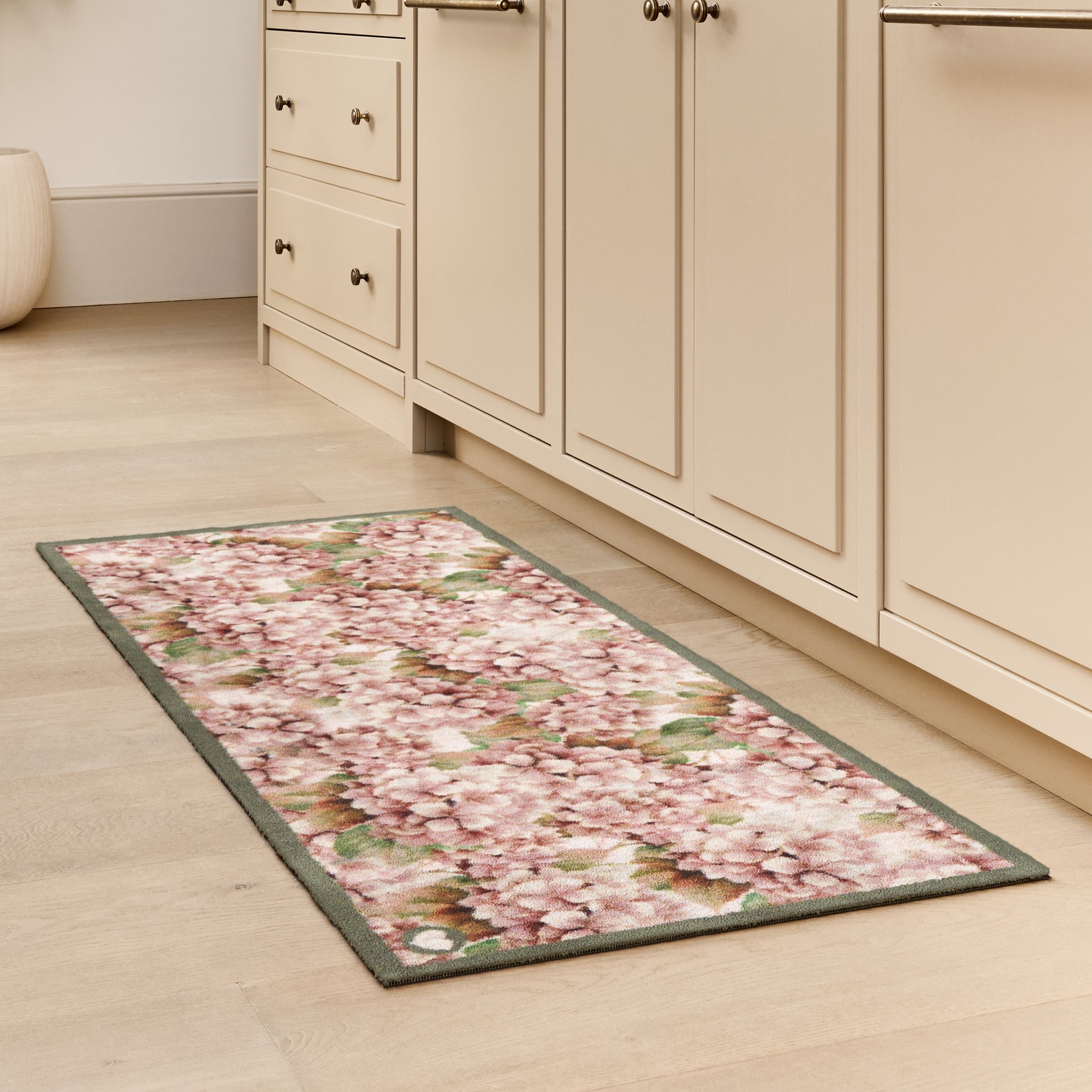 Wild Hydrangea Washable Doormat 2