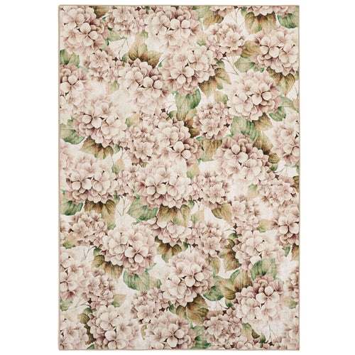 Wild Hydrangea Eco-Washable Rug