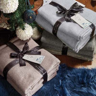 Wool Throw Uniform and Sandstone 7