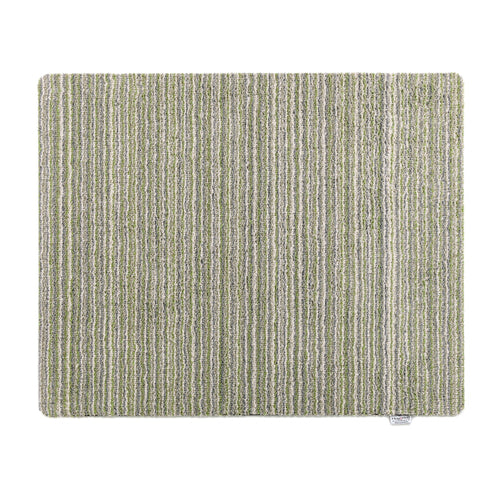 Candy Green Striped Washable Doormat