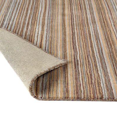 Fine Stripes Rug Beige 7