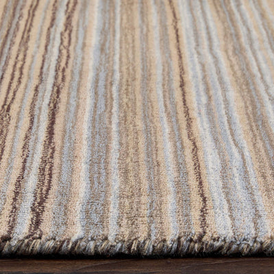 Fine Stripes Rug Beige 4