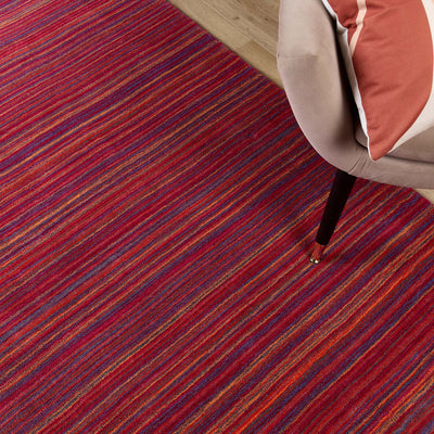 Fine Stripes Rug Purple/Pink 5