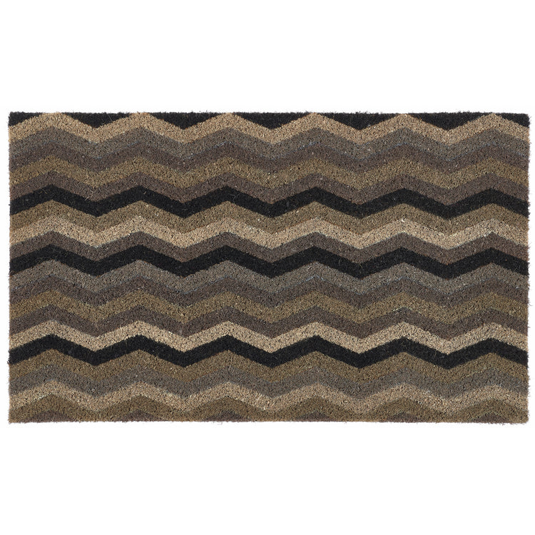 Printed Coir Ocean Zigzag