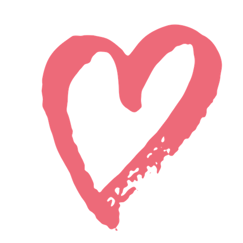 Dark pink heart icon