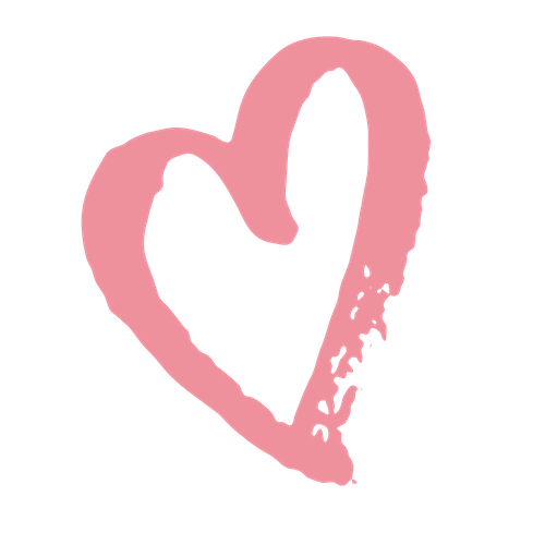 Light pink heart icon