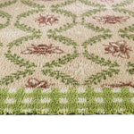 Beehive Doormat in Beige and Green 4