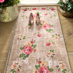 Vintage Rose Washable Doormat Lifestyle 3
