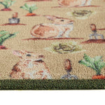Allotment Bunnies Washable Doormat 4