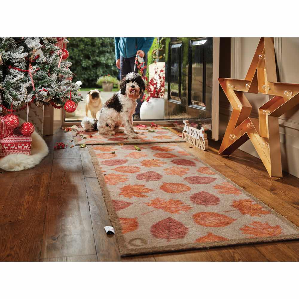 Autumn Leaves Washable Doormat 3