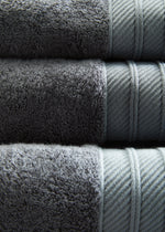 Hug Bamboo Bath Towels - Graphite 3