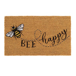 Bee Happy Coir Doormat 1