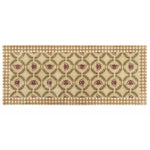 Beehive Beige Washable Runner 8
