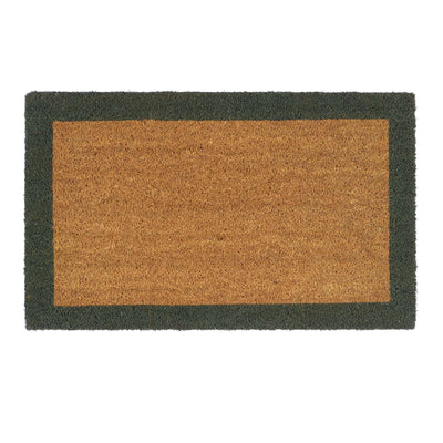 Printed Coir Border Green