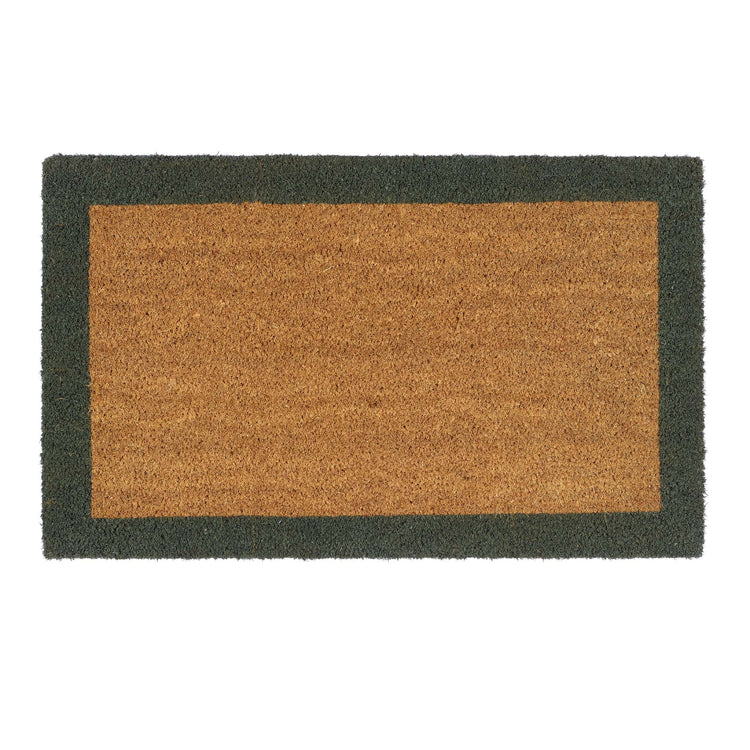 Printed Coir Border Green