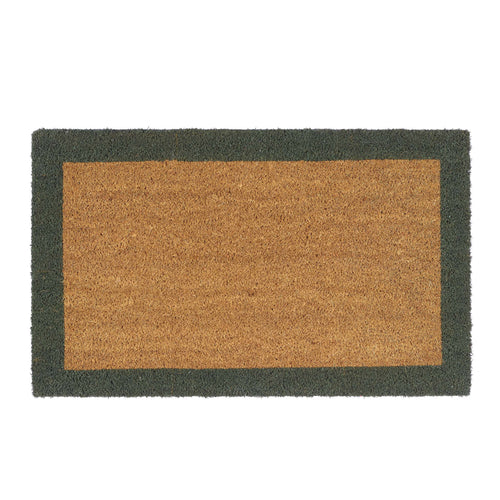 Printed Coir Border Green