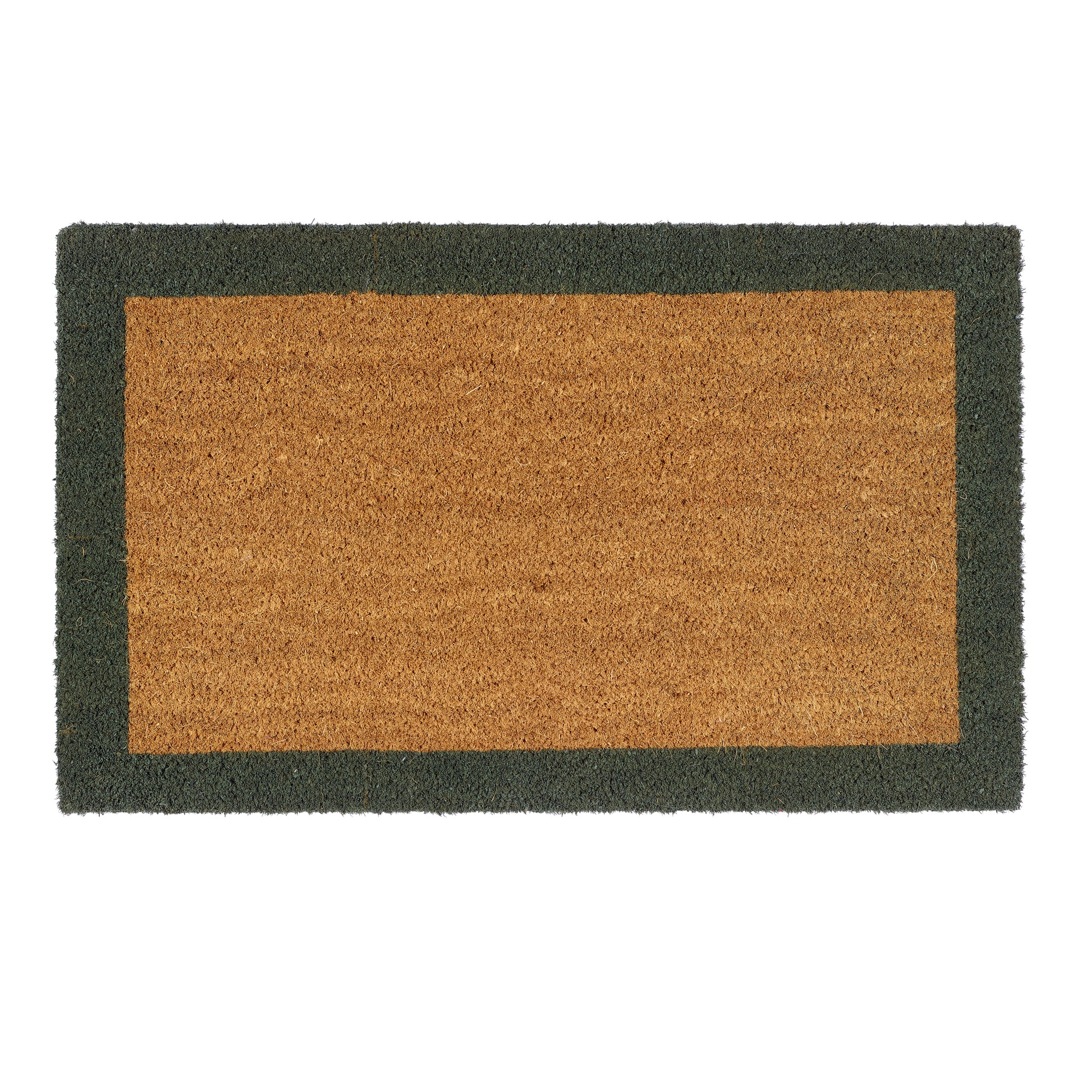 Printed Coir Border Green
