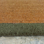 Printed Coir Border Green Doormat 4