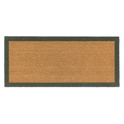 Printed Coir Border Green