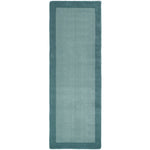 Borders Wool Hallway Runner Duck Egg 3