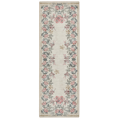 Botanical Border Eco-Washable Runner 5